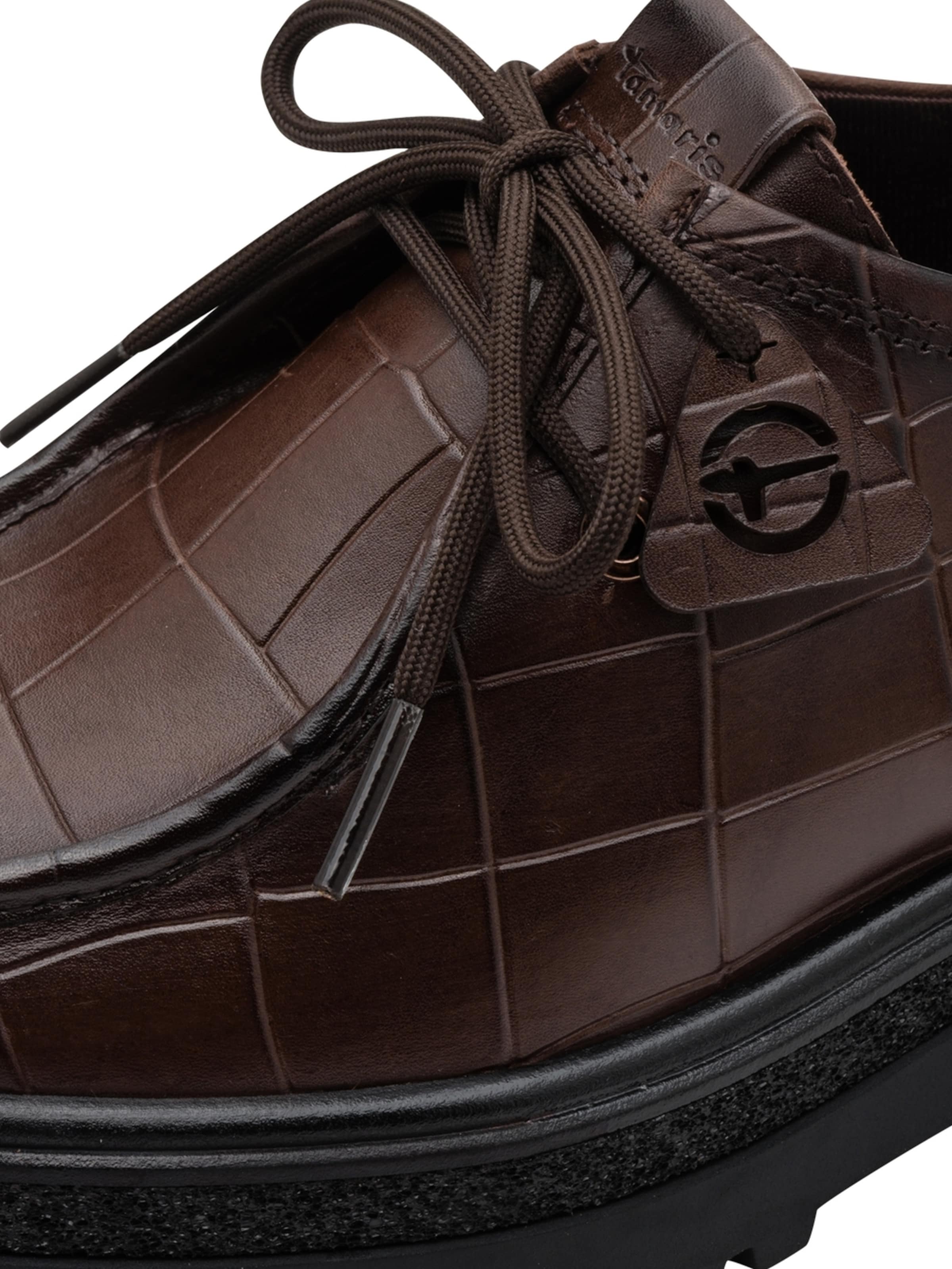 Chaussure à lacets Tamaris en marron