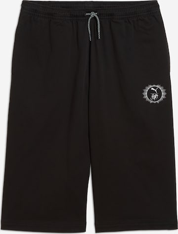 PUMA Loose fit Pants in Black: front
