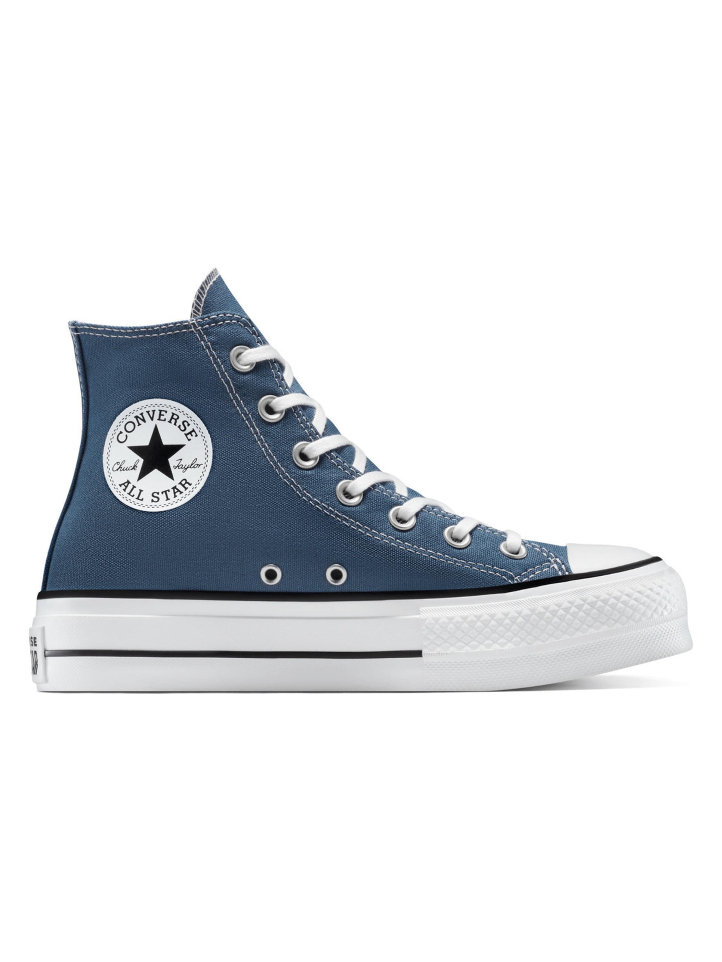 CONVERSE Platform trainers 'Converse Chuck Taylor All Star Lift' in Blue: front