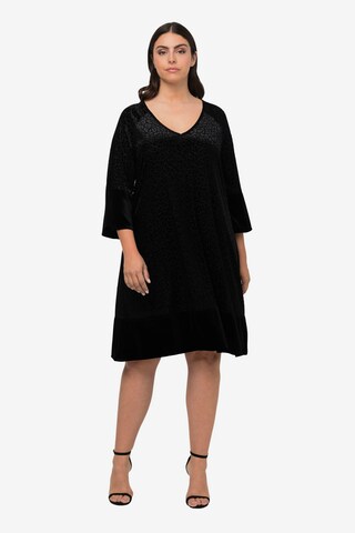 Ulla Popken Dress in Black: front