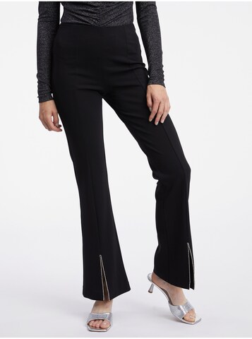 Orsay Flared Pants in Black: front