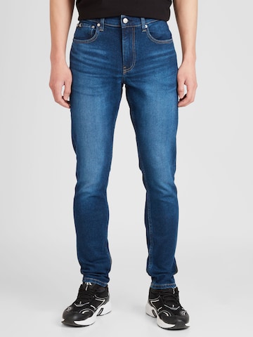 Calvin Klein Jeans regular Τζιν σε μπλε: μπροστά