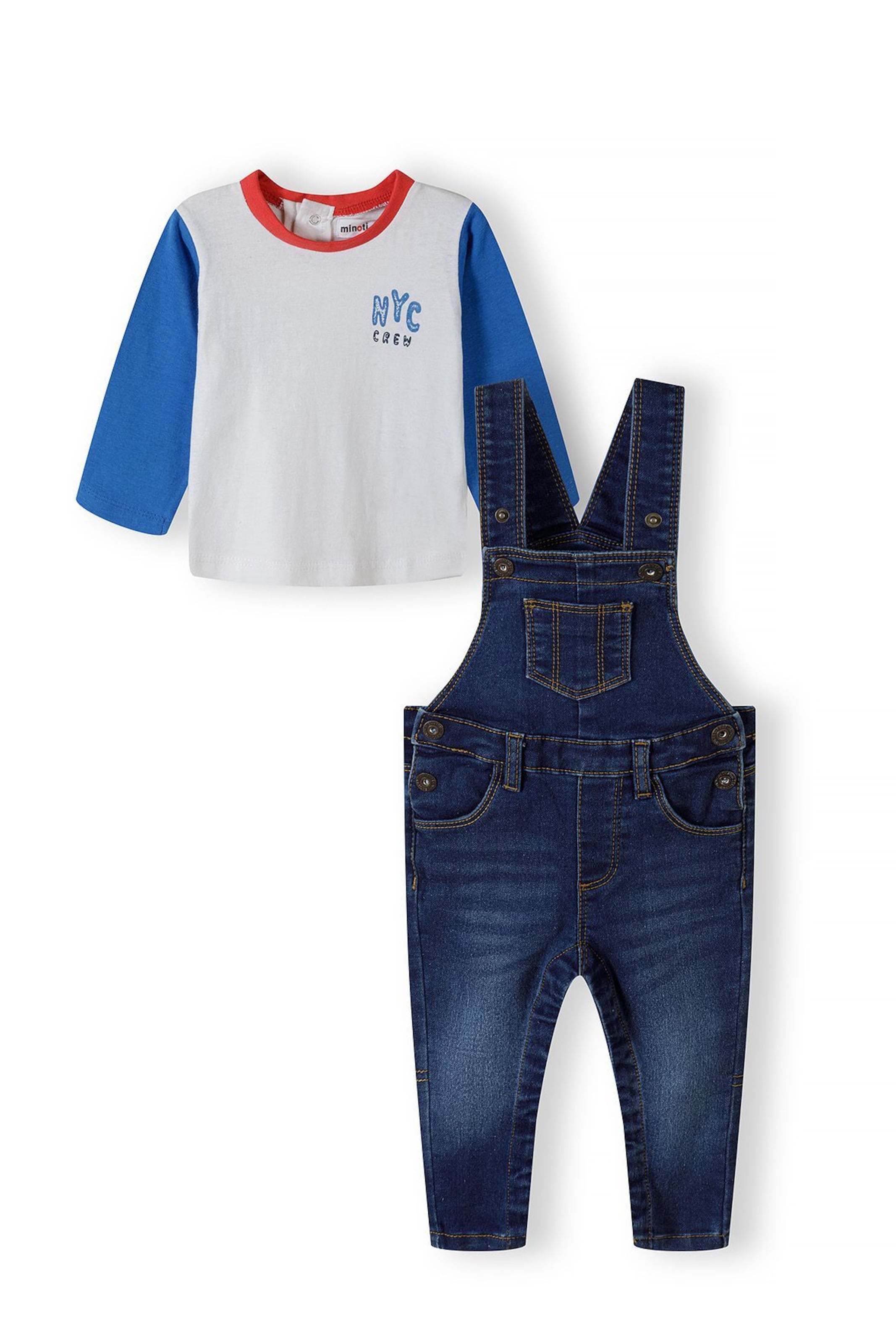 MINOTI Set in Blau: Vorderseite