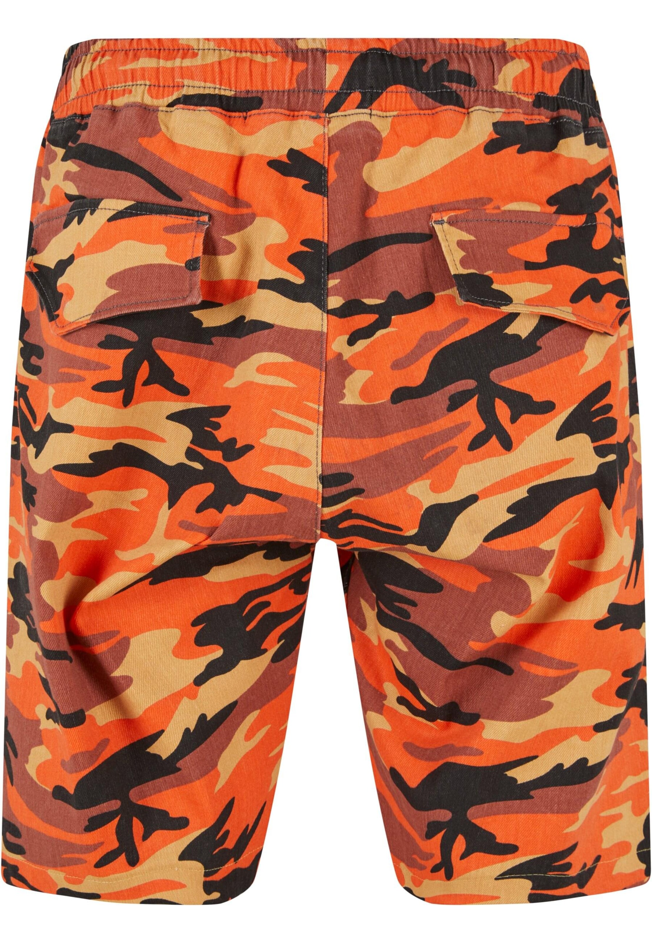 2Y Premium Regular Shorts in Orange