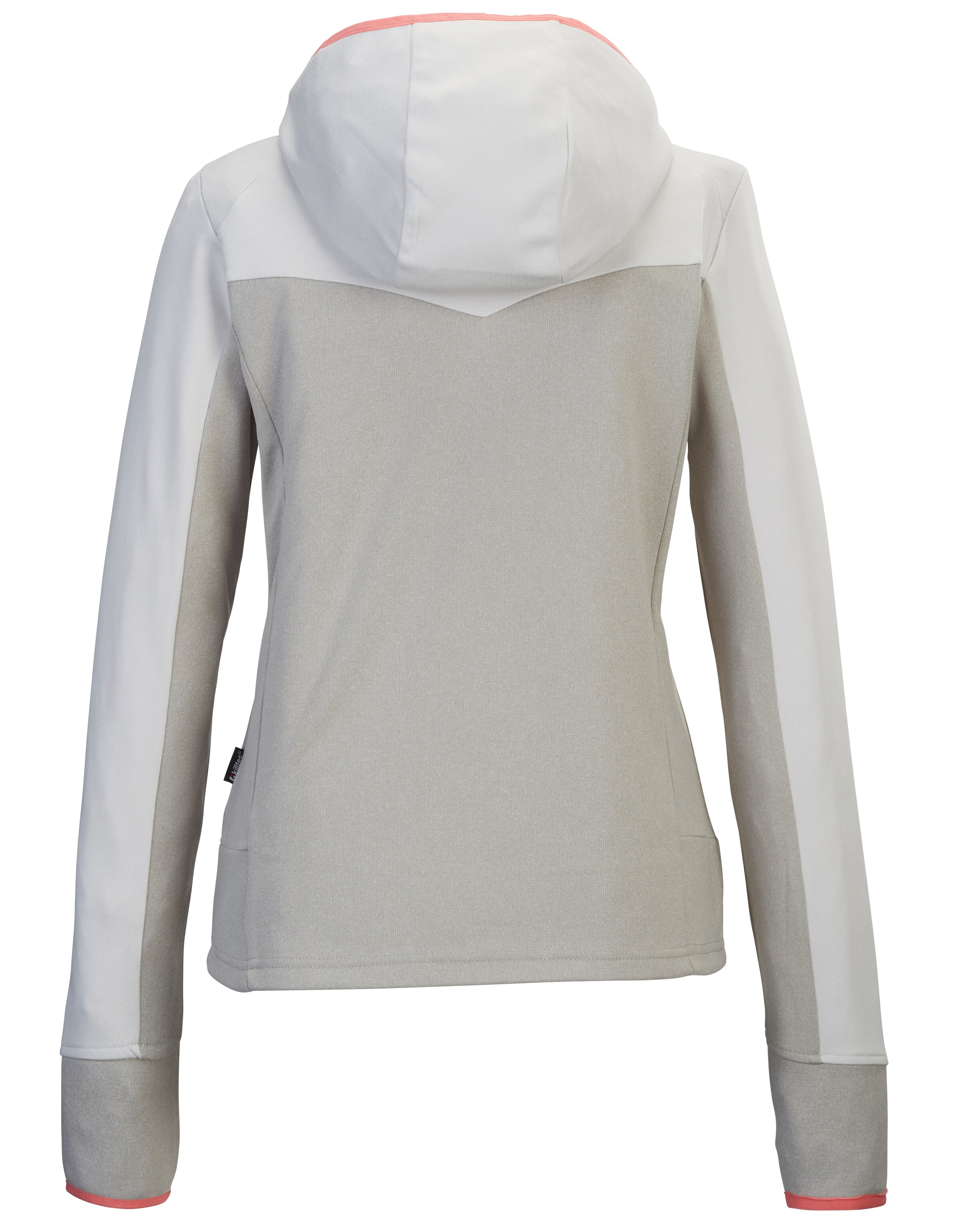 KILLTEC Athletic Zip-Up Hoodie in Grey