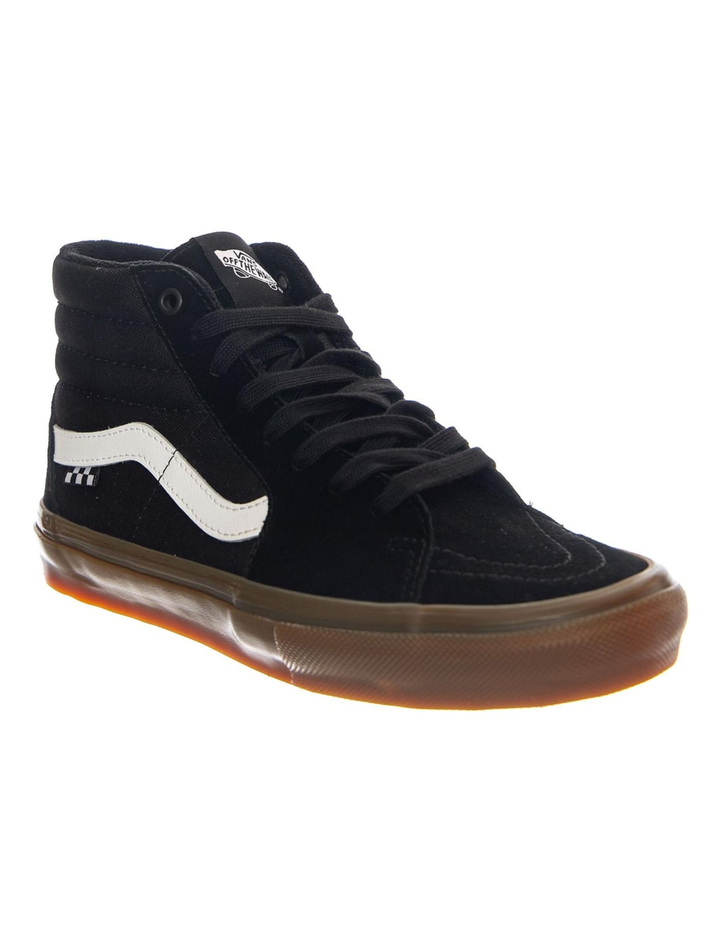 VANS Athletic lace-up shoe in Black: front