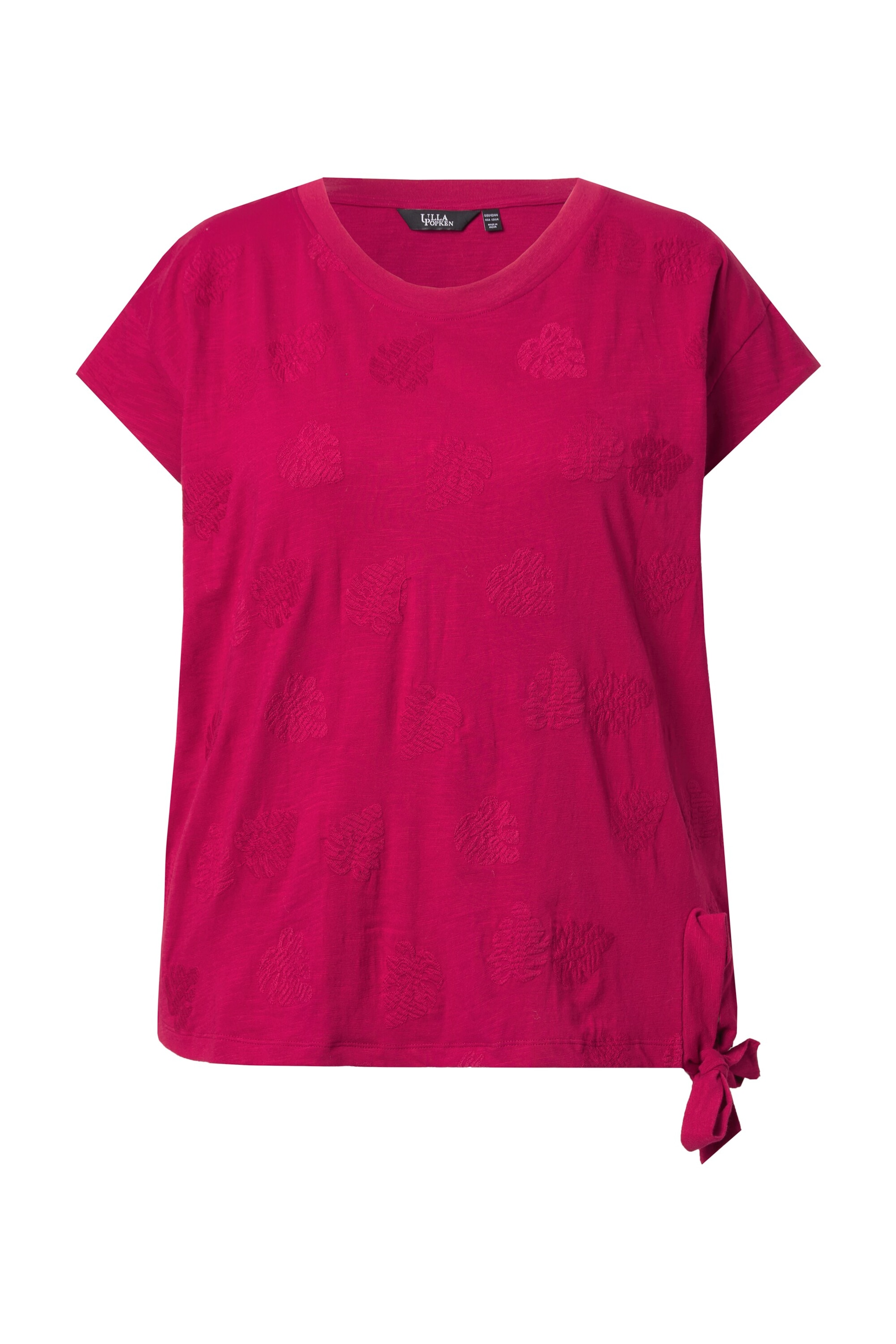 Ulla Popken Футболка в Ярко-розовый: спереди