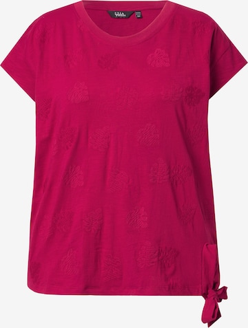 rožinė Ulla Popken Marškinėliai: priekis
