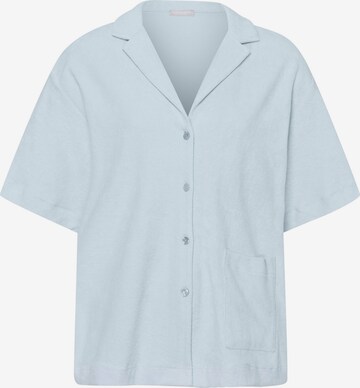 Hanro Shirt 'Sleep & Lounge' in Blauw: voorkant