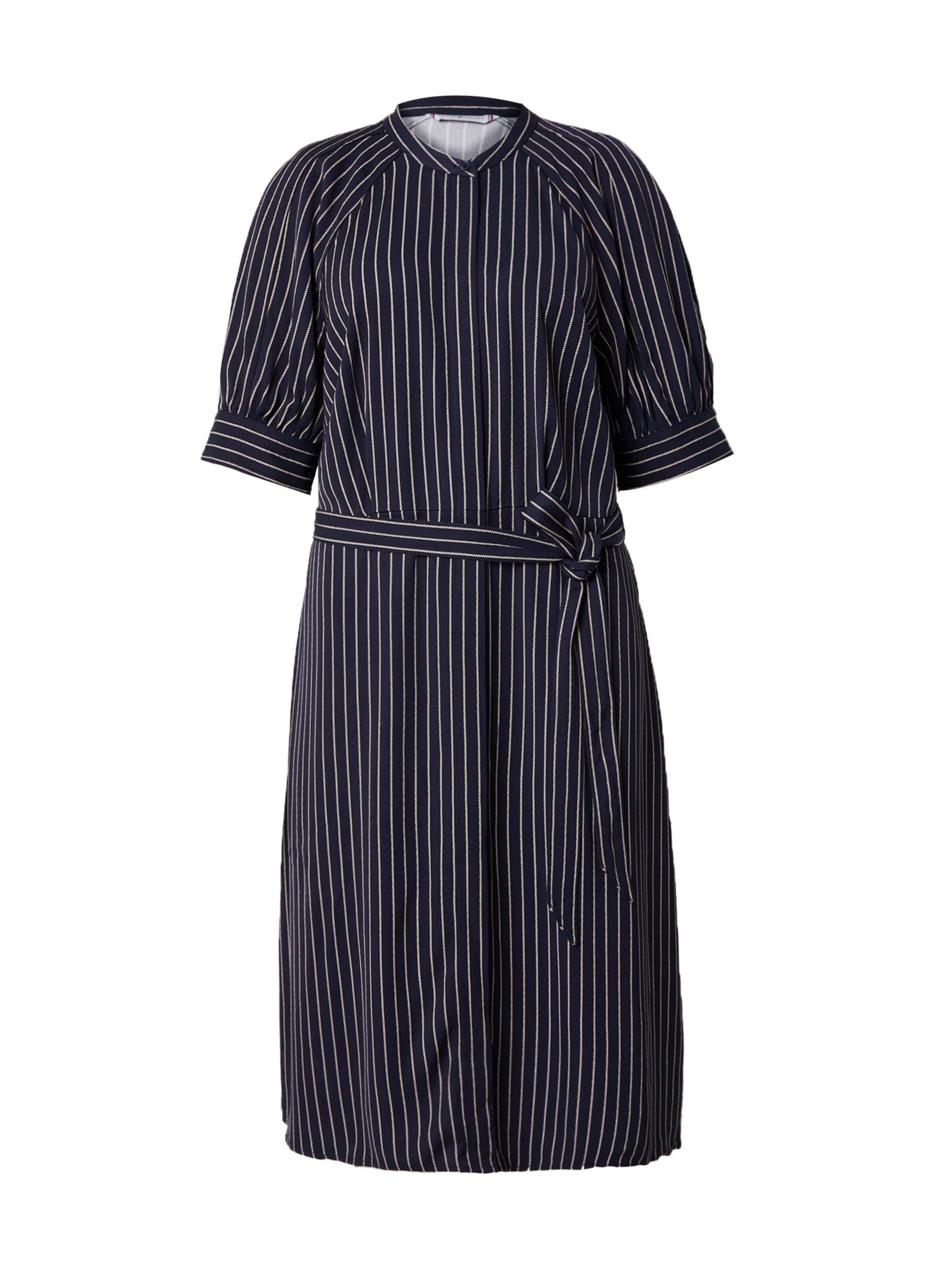 Tommy Hilfiger Curve Shirt dress in Blue: front
