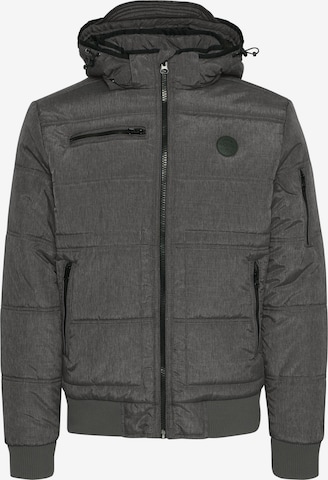 BLEND Winter jacket 'Boris' in Grey: front