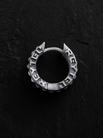 REYTEL Ohrring 'ROUGH'‌‌‌ in Silber