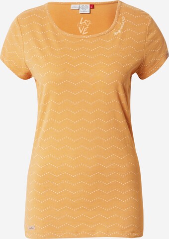 Ragwear قميص 'MINT' بلون أصفر: الأمام