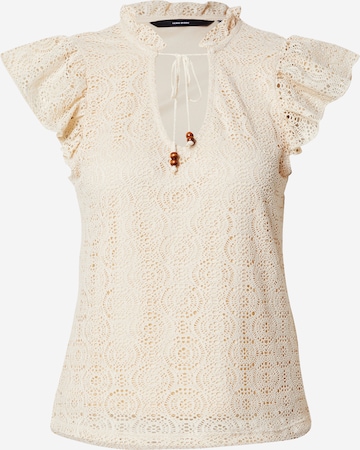 VERO MODA Bluse 'VMMaya' in Beige: Vorderseite