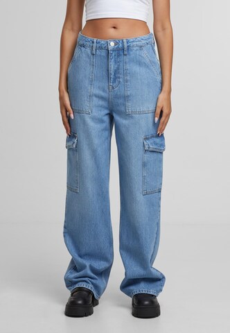2Y Premium Loose fit Cargo jeans 'Lona' in Blue: front