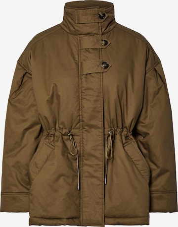 YAS Overgangsjakke 'YASChima' i brun: forside