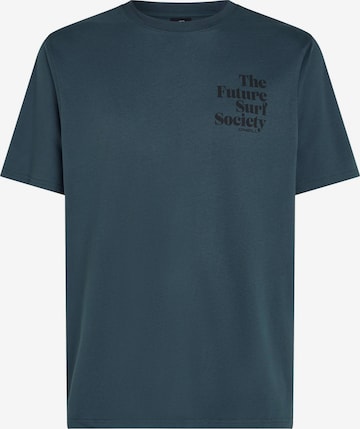 O'NEILL T-Shirt 'The Future Surf Society' in Blau: Vorderseite