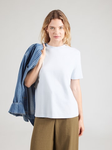 Calvin Klein Jeans Тениска в синьо: отпред