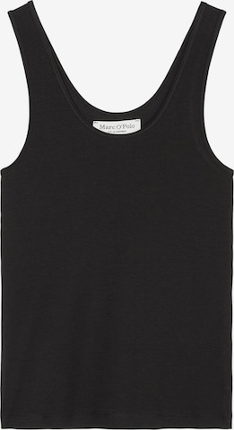 Marc O'Polo Top ' Iconic Rib ' in Black: front