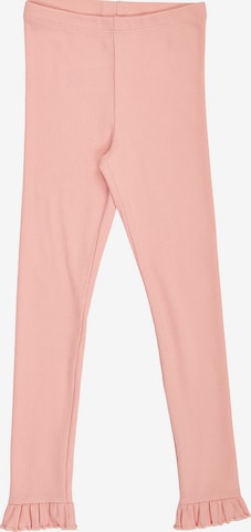 Skinny Leggings Müsli en rose : devant