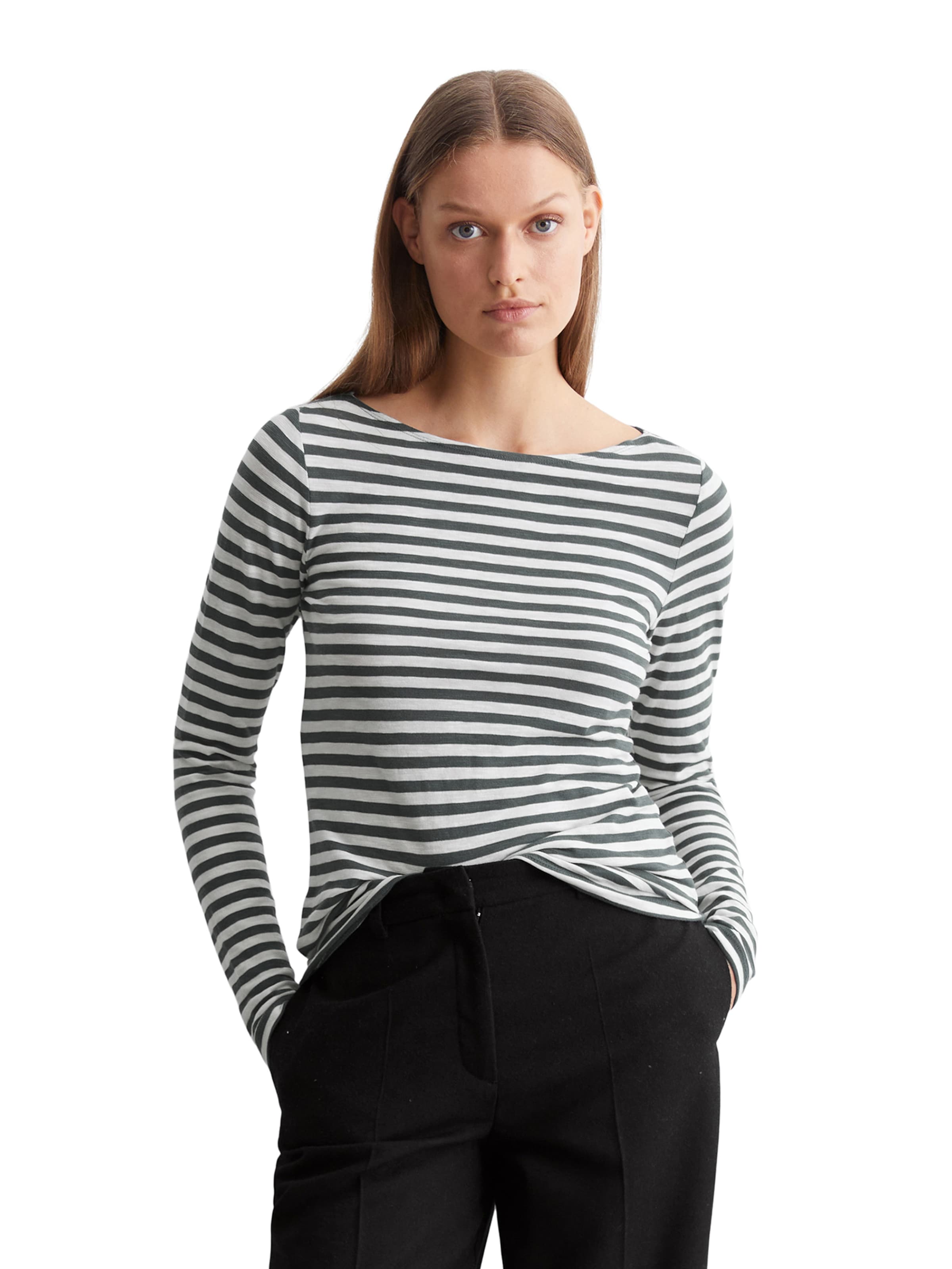 Marc O'Polo Shirt in Grün: Vorderseite