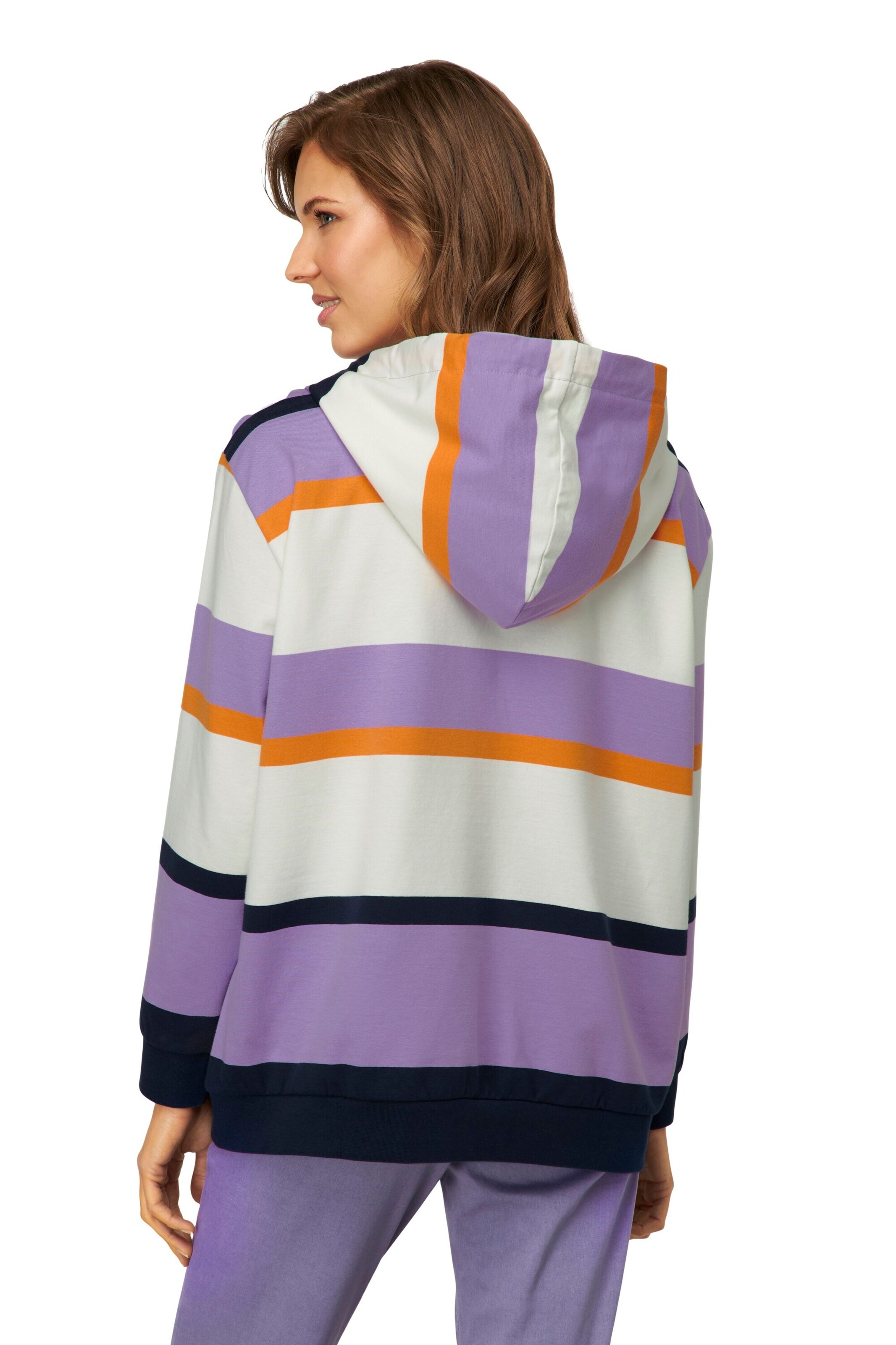 LAURASØN Sweatshirt in Lila