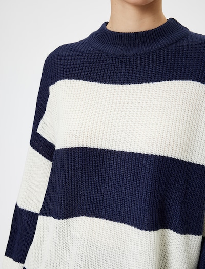Koton Pullover in creme / marine, Produktansicht