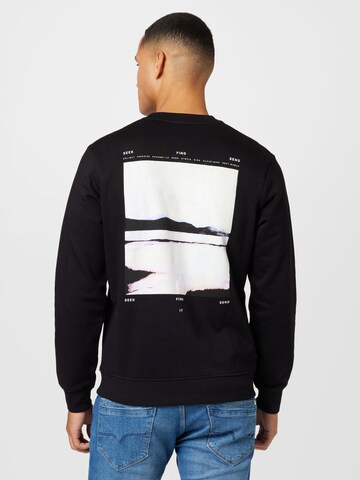 s.Oliver Sweatshirt in Schwarz