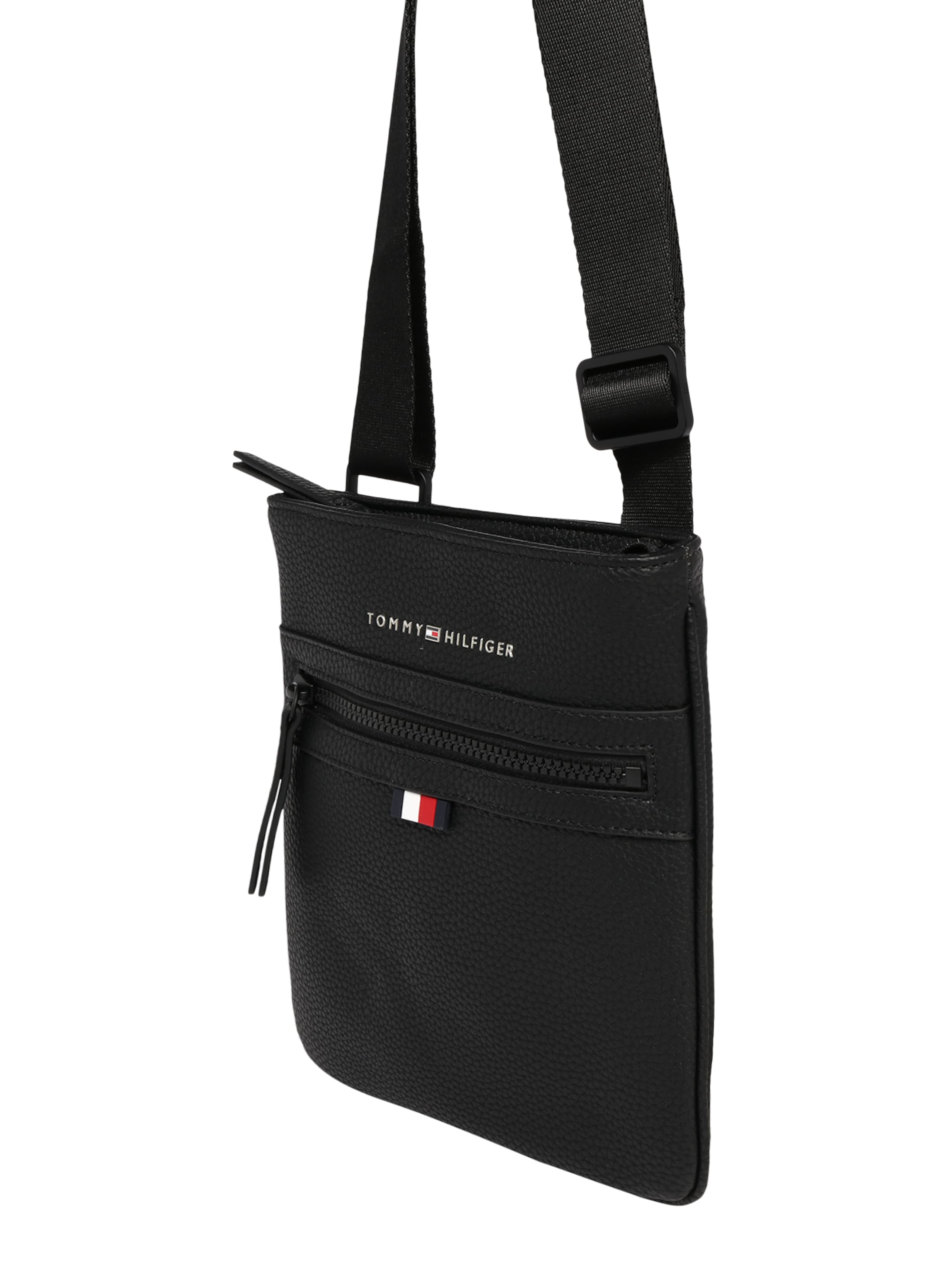 TOMMY HILFIGER Taška cez rameno 'Essential' - Čierna