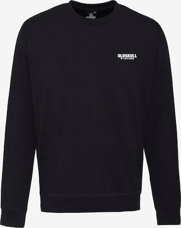 Oldskull Sweatshirt 'Basic Osk' in Zwart: voorkant