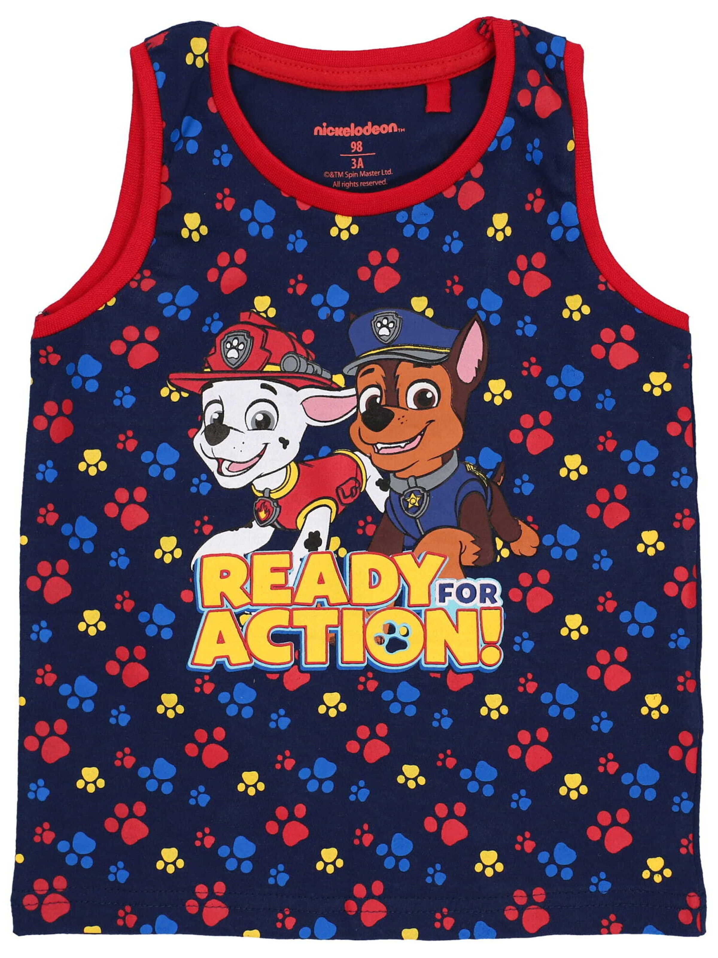 PAW Patrol Schlafanzug 'Ready Action' in Blau