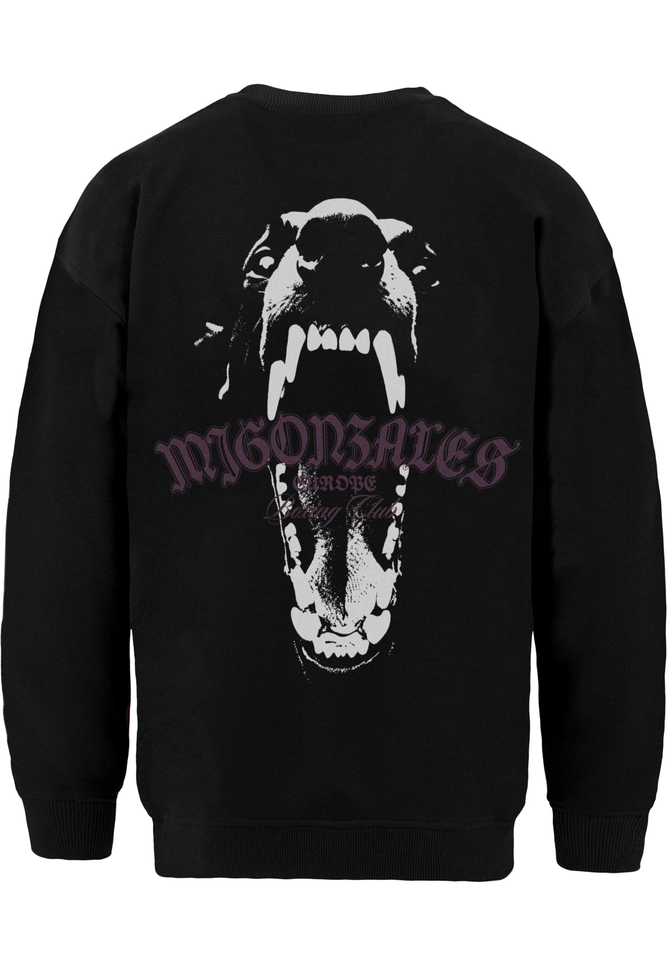 MJ Gonzales Tréning póló 'Dominance' - fekete