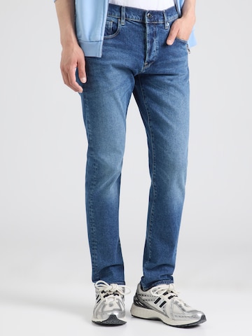 G-STAR Slimfit Jeans '3301' i blå: framsida