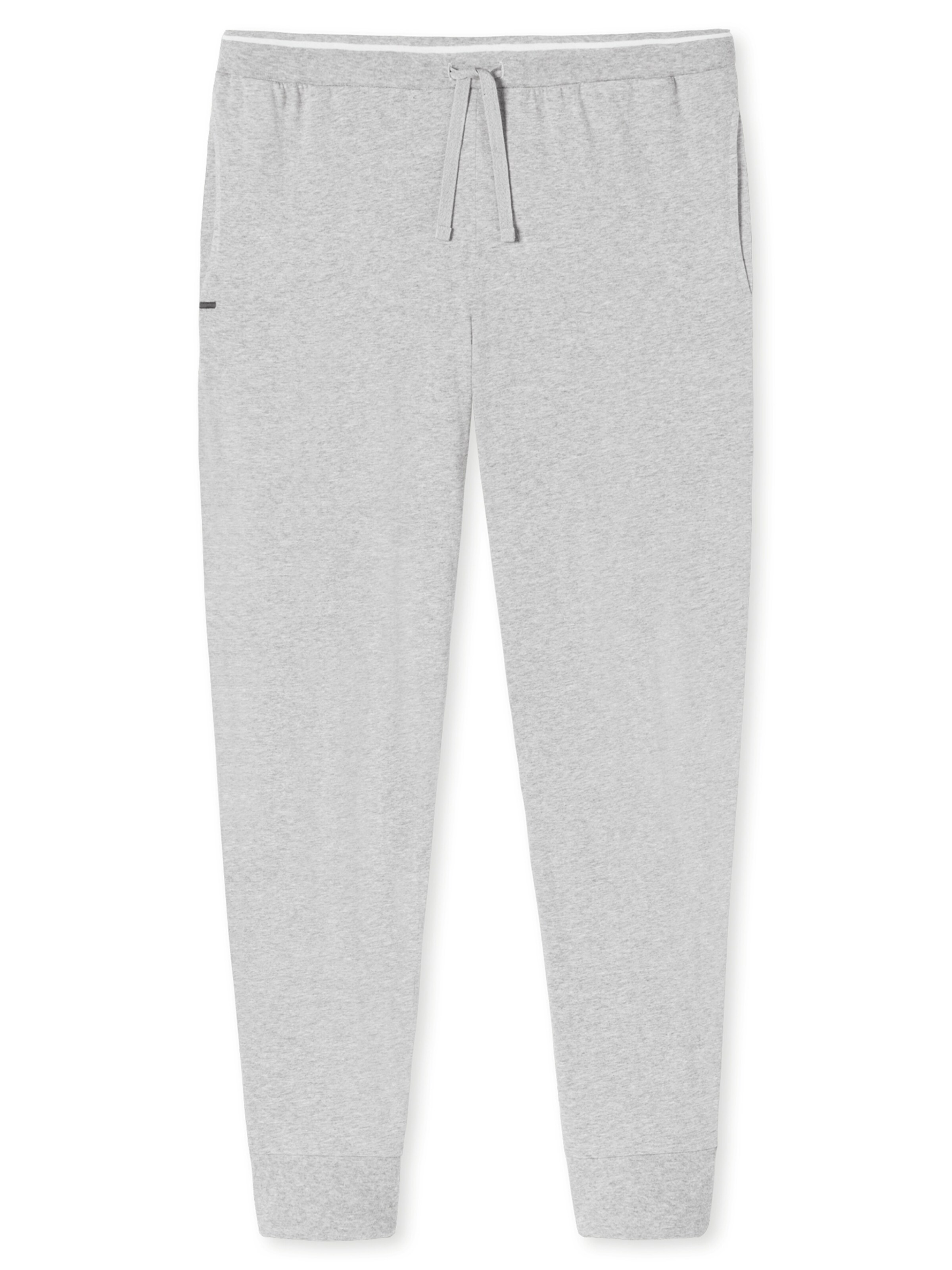 SCHIESSER Pyjamahose ' Mix + Relax ' in Grau: Vorderseite