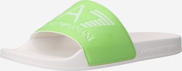 Scarpe da spiaggia / da bagno di EA7 Emporio Armani in verde: frontale