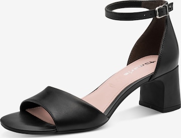 Tamaris Босоножки в Черный: спереди