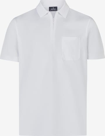 Ragman Shirt 'Basic' in Weiß: Vorderseite