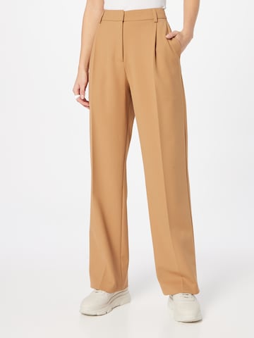 Regular Pantalon à pince 'PAOLA' Samsøe Samsøe en beige : devant