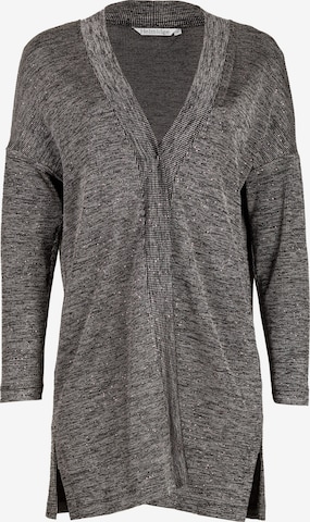 HELMIDGE Knit Cardigan in Grey: front