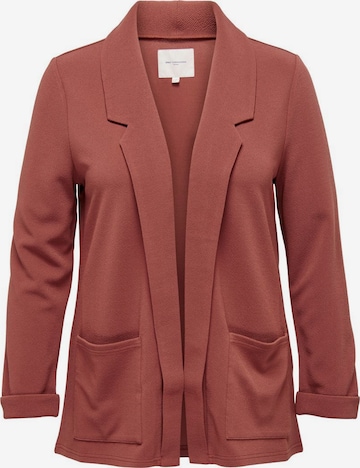 Blazer ONLY Carmakoma en rouge : devant