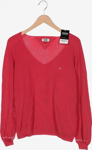 Tommy Jeans Sweater & Cardigan in M in Pink: front