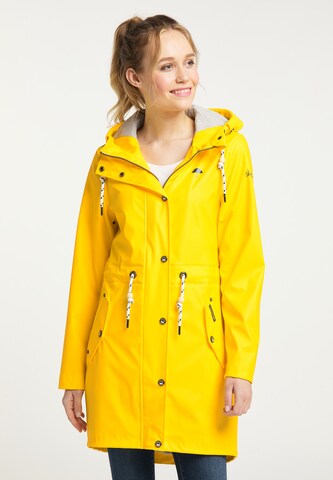 Schmuddelwedda Raincoat 'Bridgeport' in Yellow: front