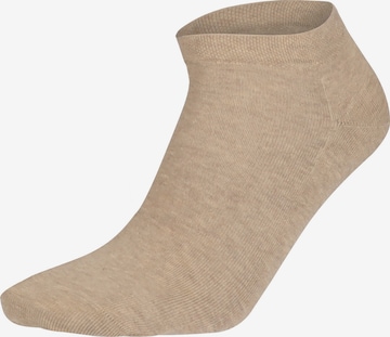 Chaussettes 'Relax Cotton' Hudson en beige : devant