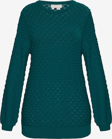 Usha - Pullover em azul: frente