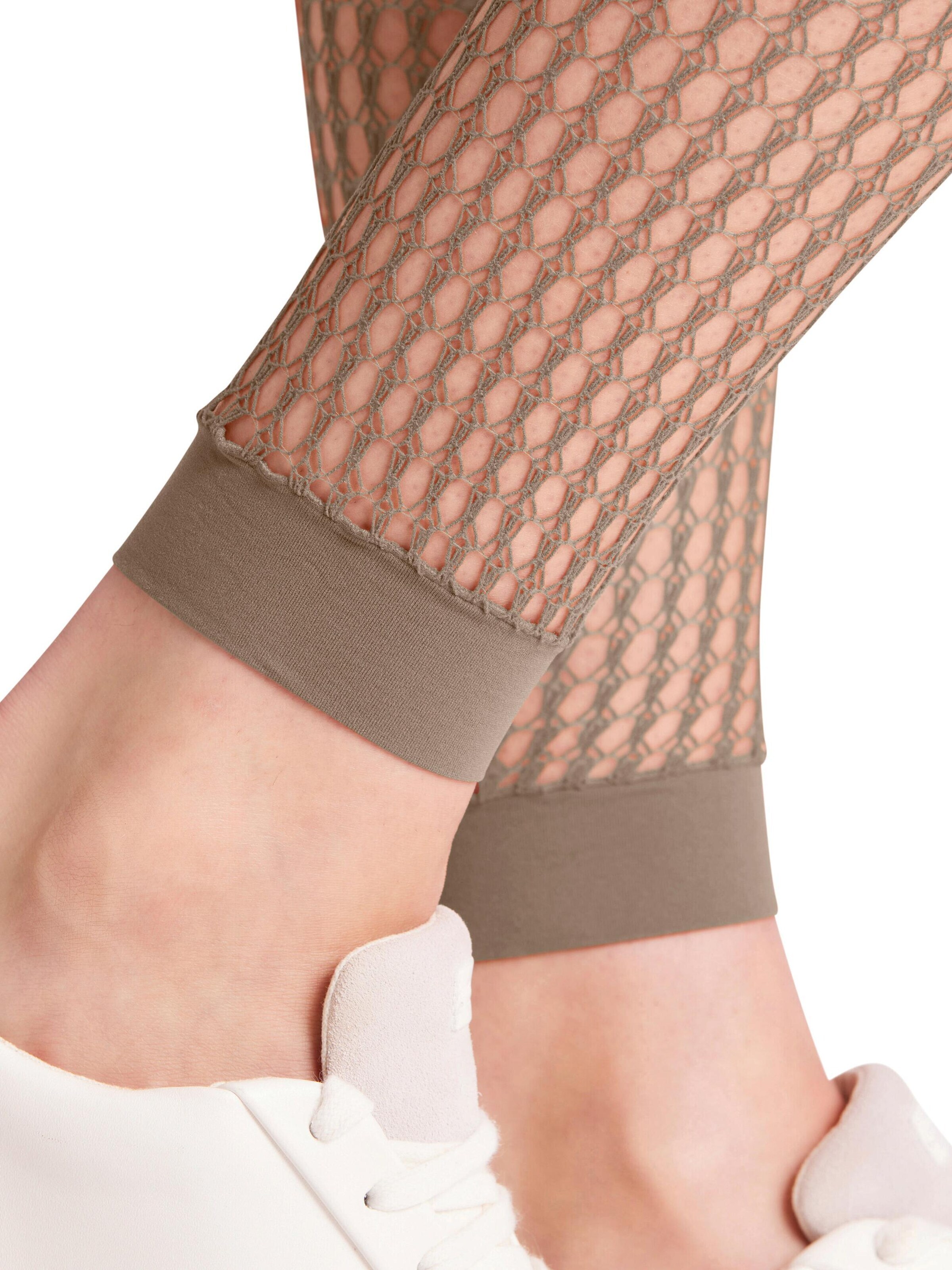 FALKE Skinny Leggings 'Wicker Game' in Beige