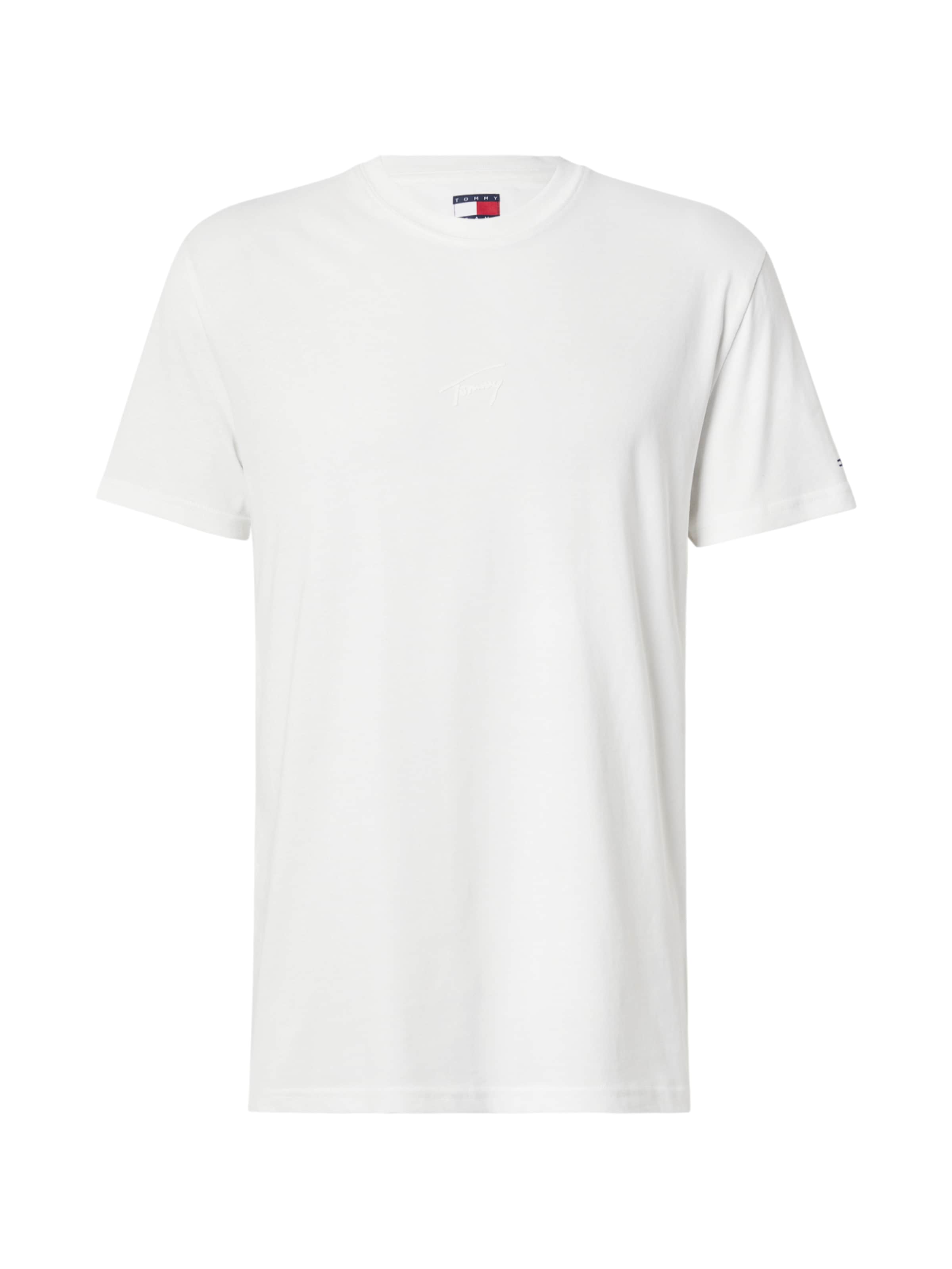 Tommy Jeans - Camisa em branco: frente