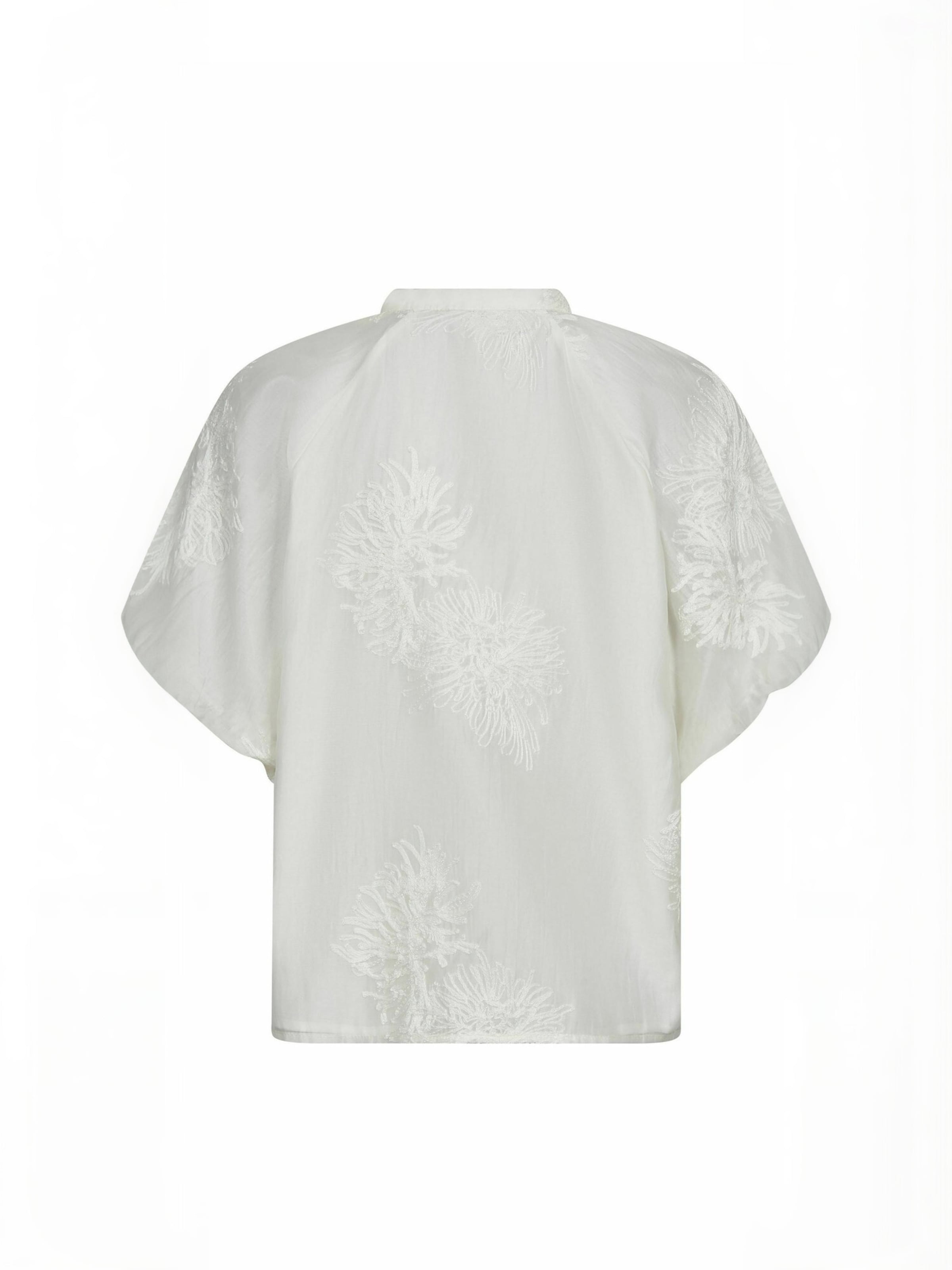 co'couture - Top ' Nea ' en blanco