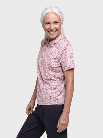 T-shirt fonctionnel ' Hiking Polo Shirt Style Todra WMS ' Schöffel en rose
