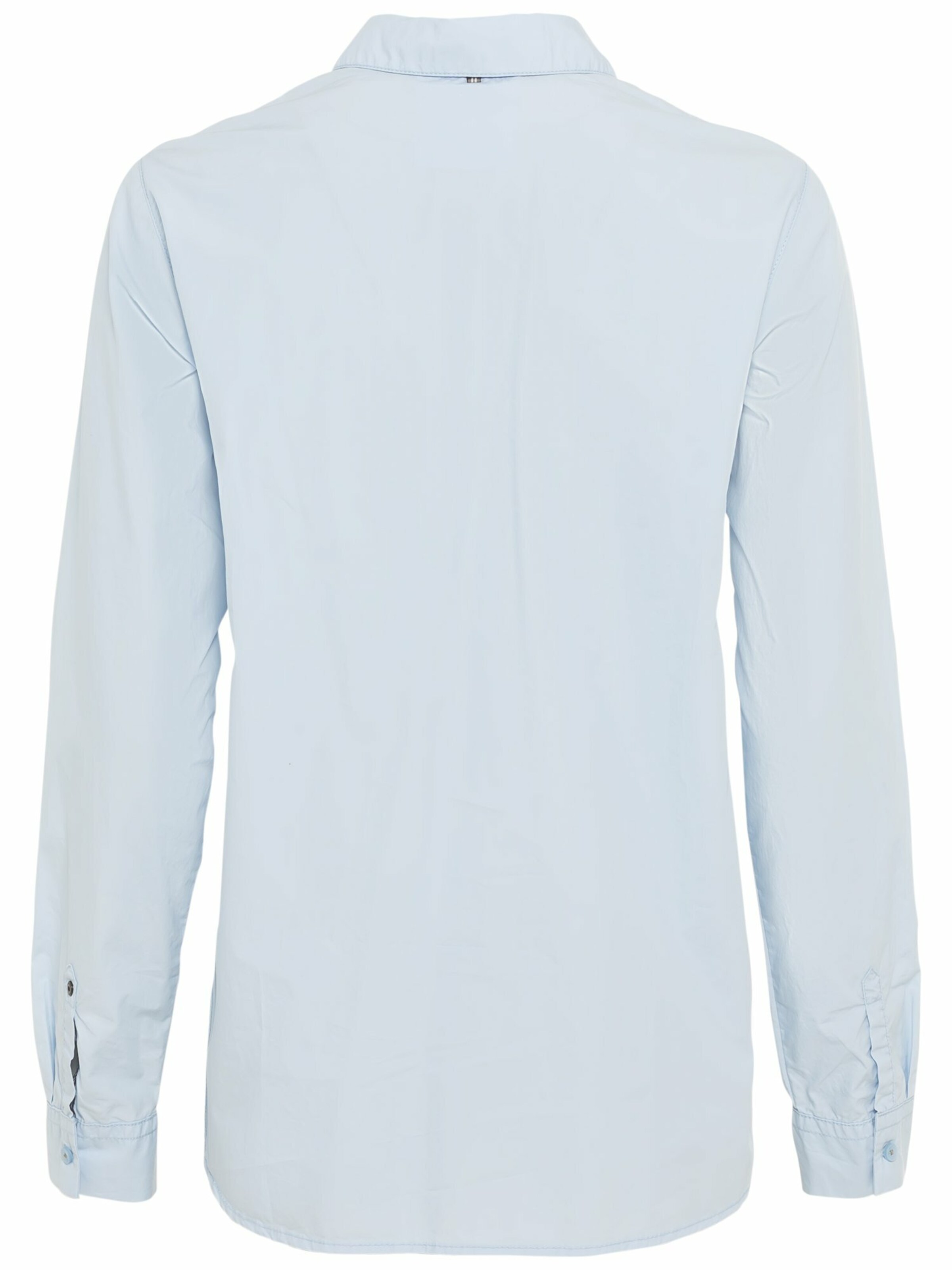 CAMEL ACTIVE Hemdbluse in Blau