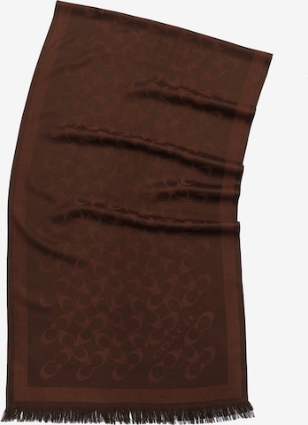 ruda COACH Šalikas 'Bias Signature C': priekis